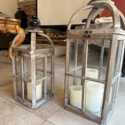 Two Candle Lanterns