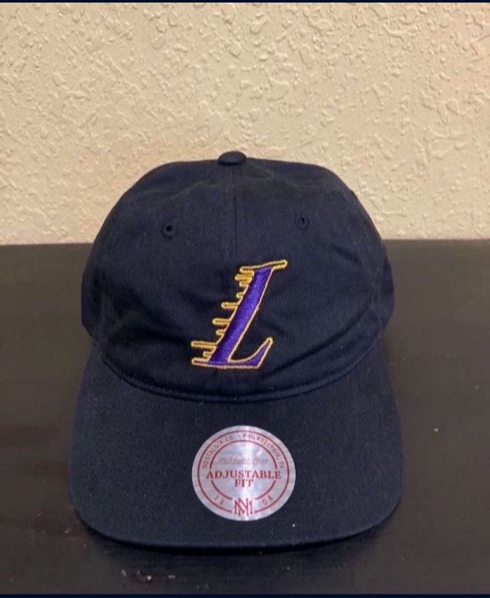 BRAND NEW LAKERS CAP …NBA… Mitchell & Ness Philadelphia PA… Made In Bangladesh…IN NEW CONDITION…$35