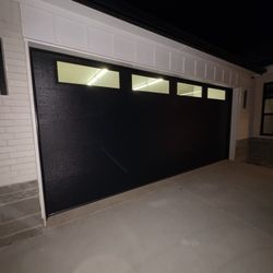 12x12 Double Steel Commercial Garage Door