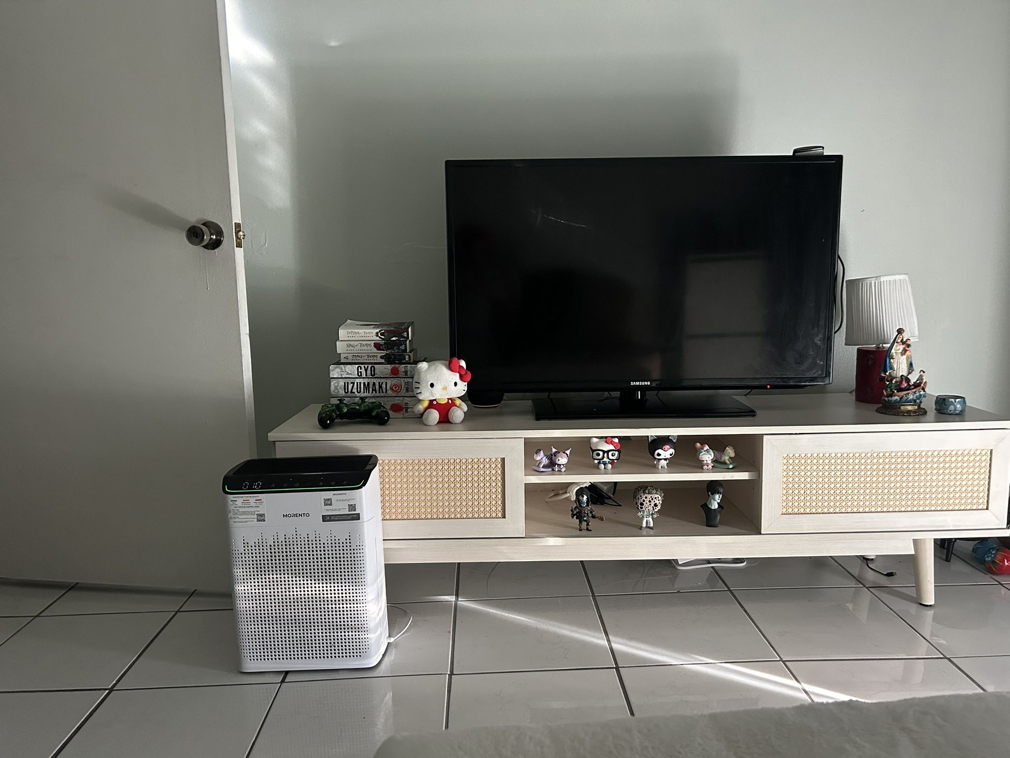 rattan tv stand