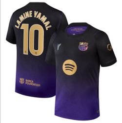 Barcelona Lamine Yamal Kobe Jersey S M L XL XXL