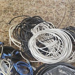 Cables, Network, Power And  CoAx