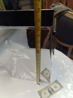 Very Tall Chrome Plated Ammo Box