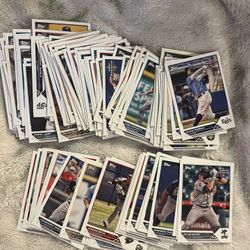 NICE 2023 Topps Debut 100 Card Baseball Card Lot Great Investment Potential Only $5 