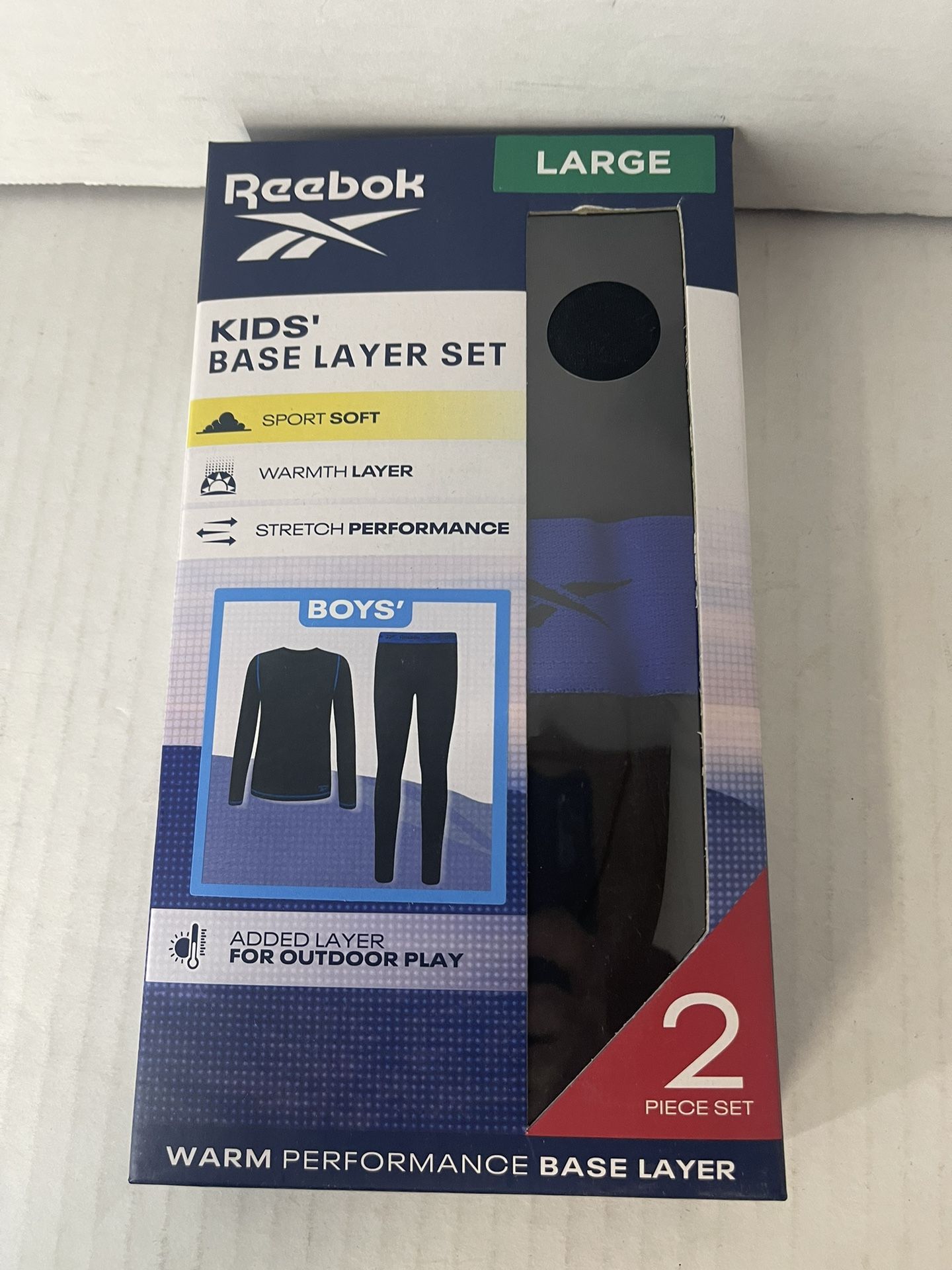 Reebok Boys' Thermal Underwear Set