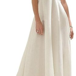 New Wedding Dress Beautiful Off White