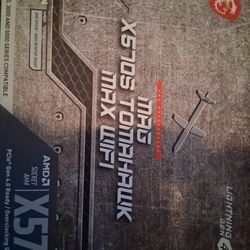 AMD X570 Motherboard (Brand New - Never Used) .