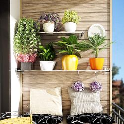 Eastore Life Spice Rack Shelf (Stainless Steel, 23.6-INCH) 