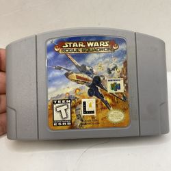 Star Wars: Rogue Squadron (Nintendo 64, 1998)  N64 TESTED vintage