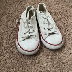 White Converse Sz 11