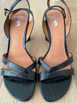 Frank Sarto black high heels