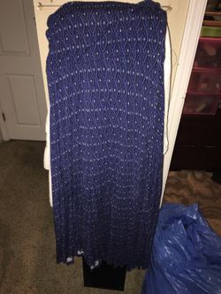Strapless maxi dress