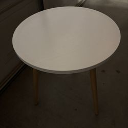 Side Table Wood Mid Century Modern 