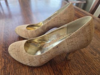 Euro Soft by Sofft Women's Heels - Anabelle Cork Size 6M - NEW