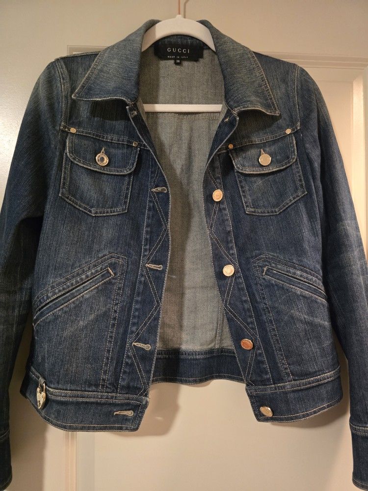 Gucci women's denim iacket