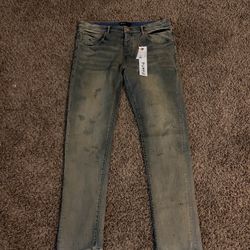 purple jeans size 38