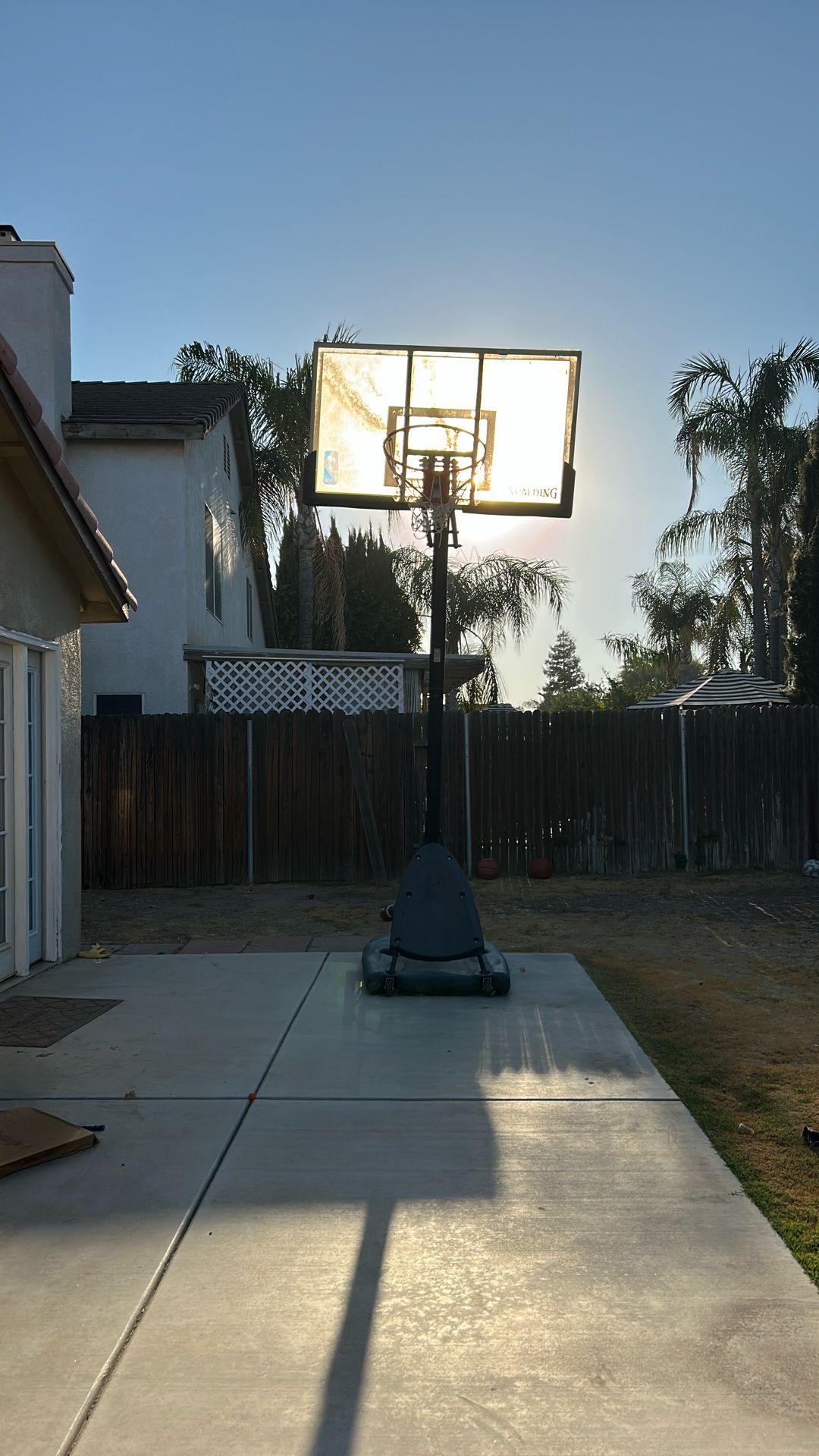 NBA basketball hoop