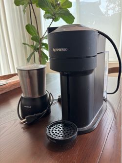 Nespresso Vertuo Coffee & Espresso Machine + Milk Frother Bundle