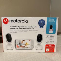 MOTOROLA Baby & Home Monitor- 2 cameras with Remote Span 
