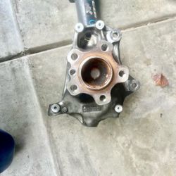 2019 - 2024 BMW G20 330I FRONT LEFT DRIVER WHEEL HUB KNUCKLE ASSEMBLY OEM