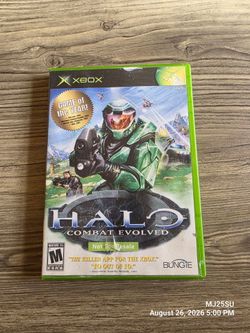 (5 ⭐ Seller) Original Xbox Halo Combat Evolved Game Case