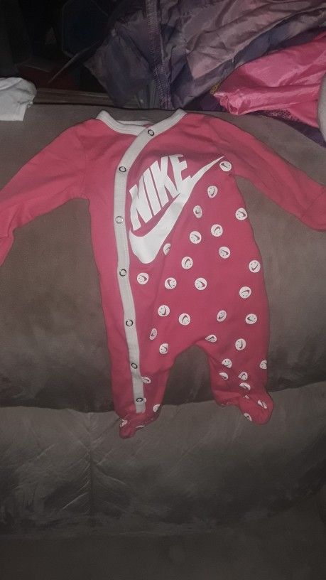Baby Girl Nike Onsie