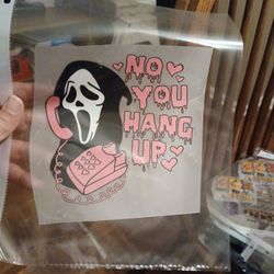 No You Hang Up Iron On