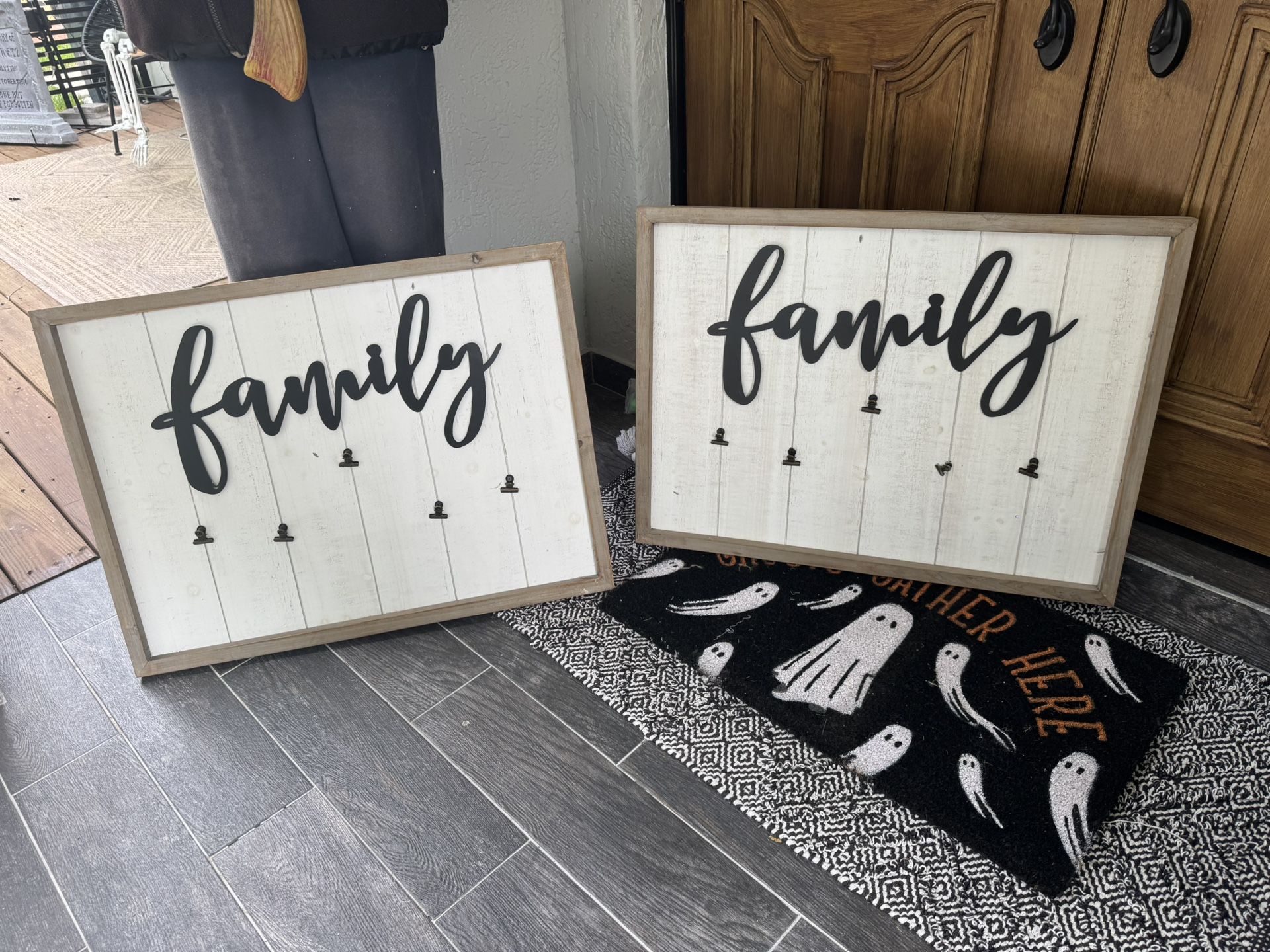 Wall Decor Photo Frames Set Of 2