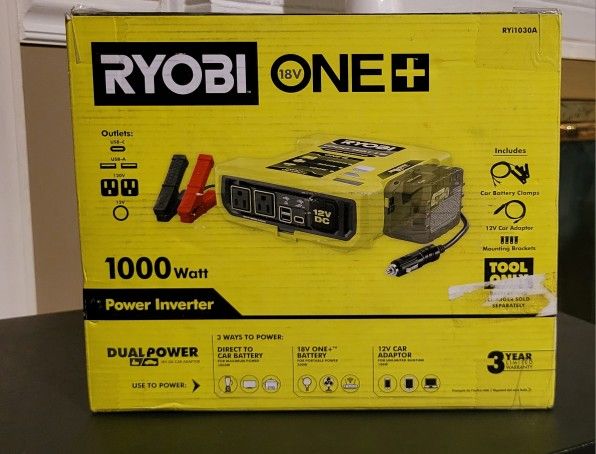 RYOBI ONE + POWER INVERTER