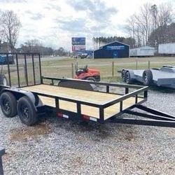 New 6.5x14 HD Tandem Utility Trailer 