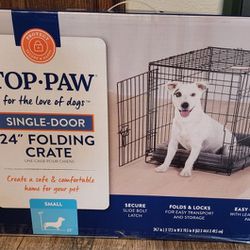 Brand New Dog Crate - 24in