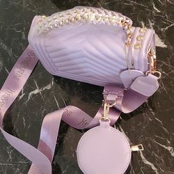 Lilac Purse And Sunglasses 