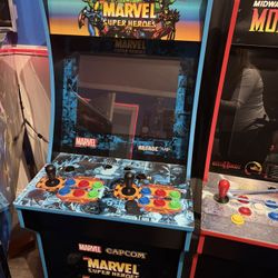 Arcade Game Cabinet Marvel Super Hero’s