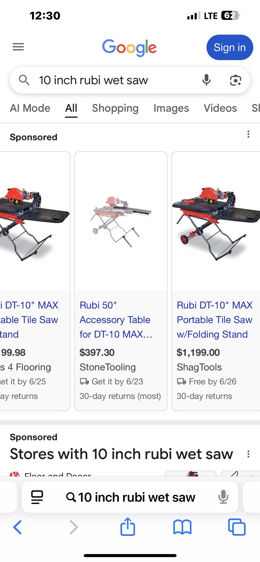 Tile Saw