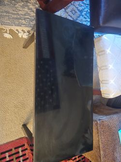 Black table