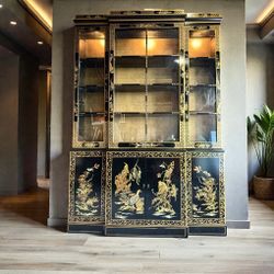 Vintage Drexel 582-536 Et Cetera Collection China Cabinet.