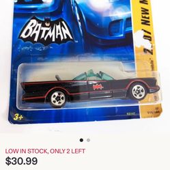 Hot Wheels Batman Mint Condition 