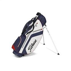 Titleist Ultra Lightweight Stand Golf Bag with 2-Way Divider Blue Red White