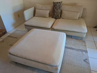 White couch