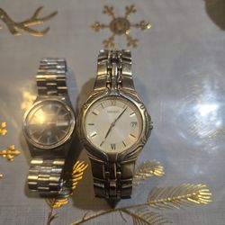 2 seiko watches for men