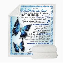 “Mother In Law” Throw Blanket 