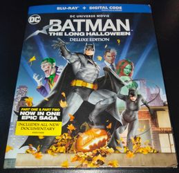 Batman The Long Halloween Deluxe Edition Blu Ray 