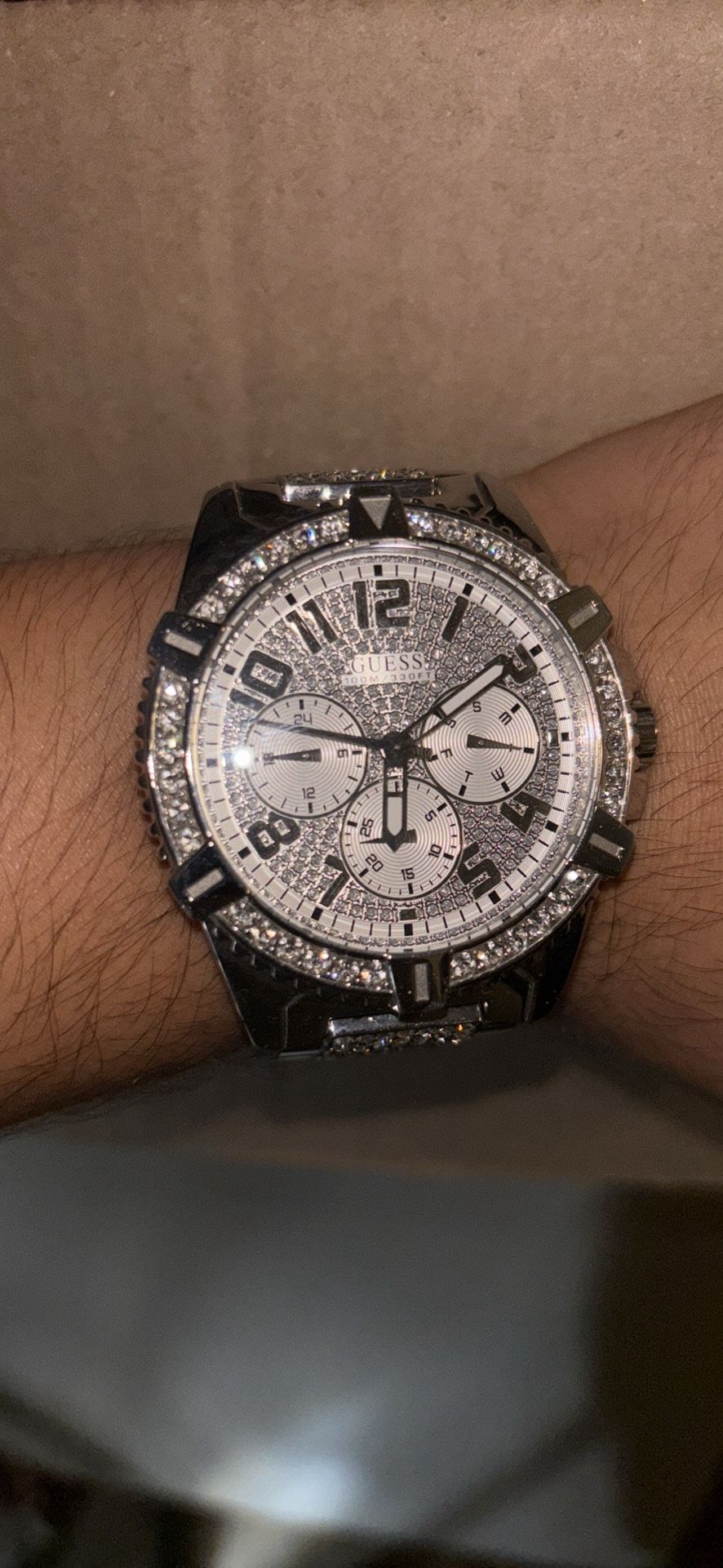 Silver Watch Guess 100$ Obo