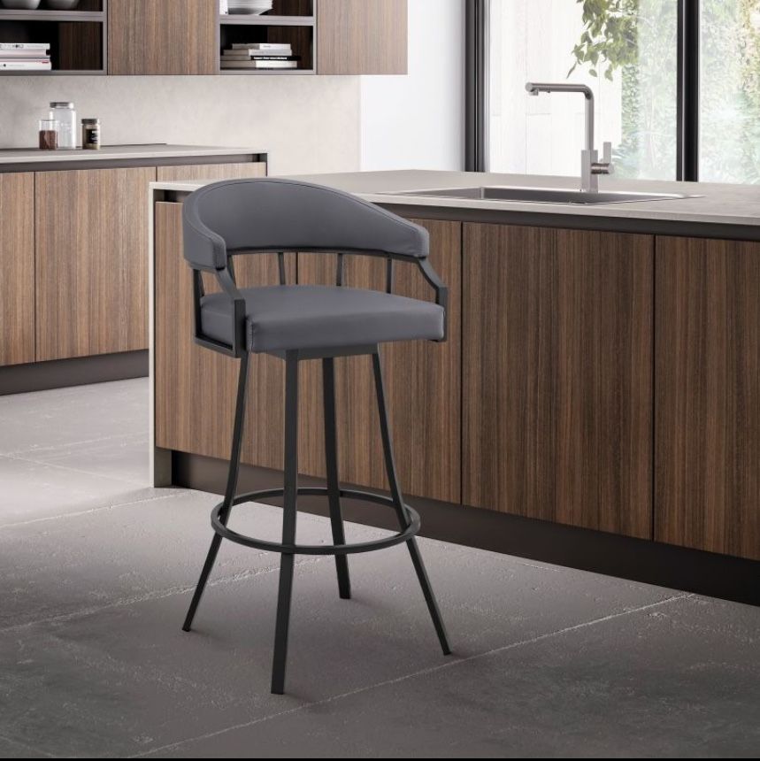 Davena Swivel Stool - BRAND NEW - FACTORY SEALED