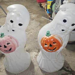 34 inch vintage general foam ghost blowmolds both $125