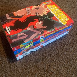 MHA Manga 2-5 (Pick up & Cash only.)