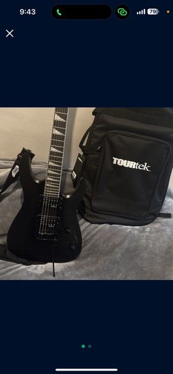 Black Electric Guitar