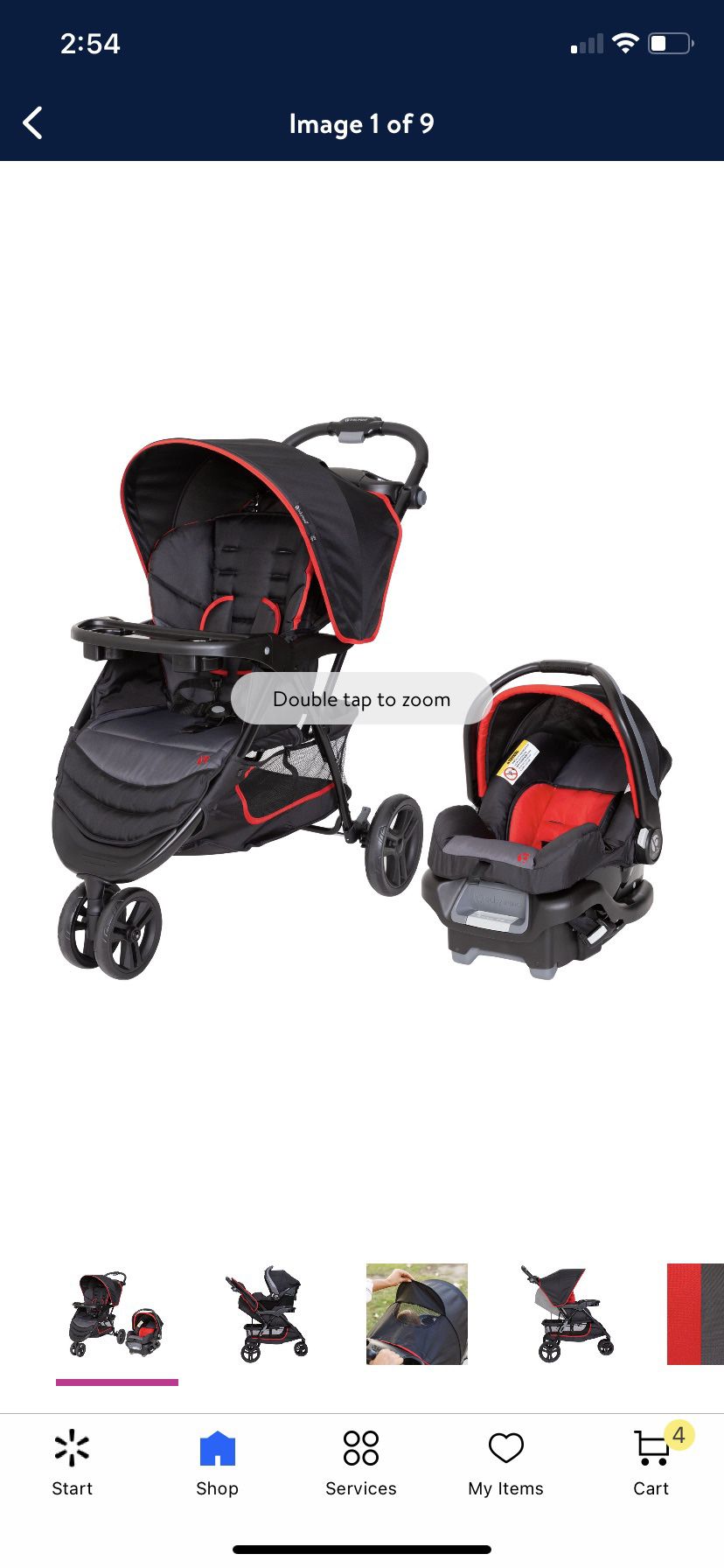 Baby Trend Stroller And Carseat With Base