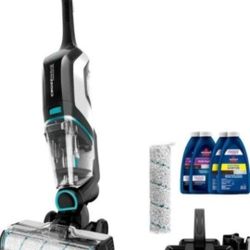 BISSELL CrossWave Cordless Max All in One Wet-Dry Vacuum Cleaner and Mop for Hard Floors and Area Rugs, Black