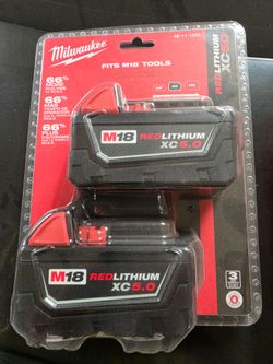 Milwaukee M18 Red Lithium XC 5.0